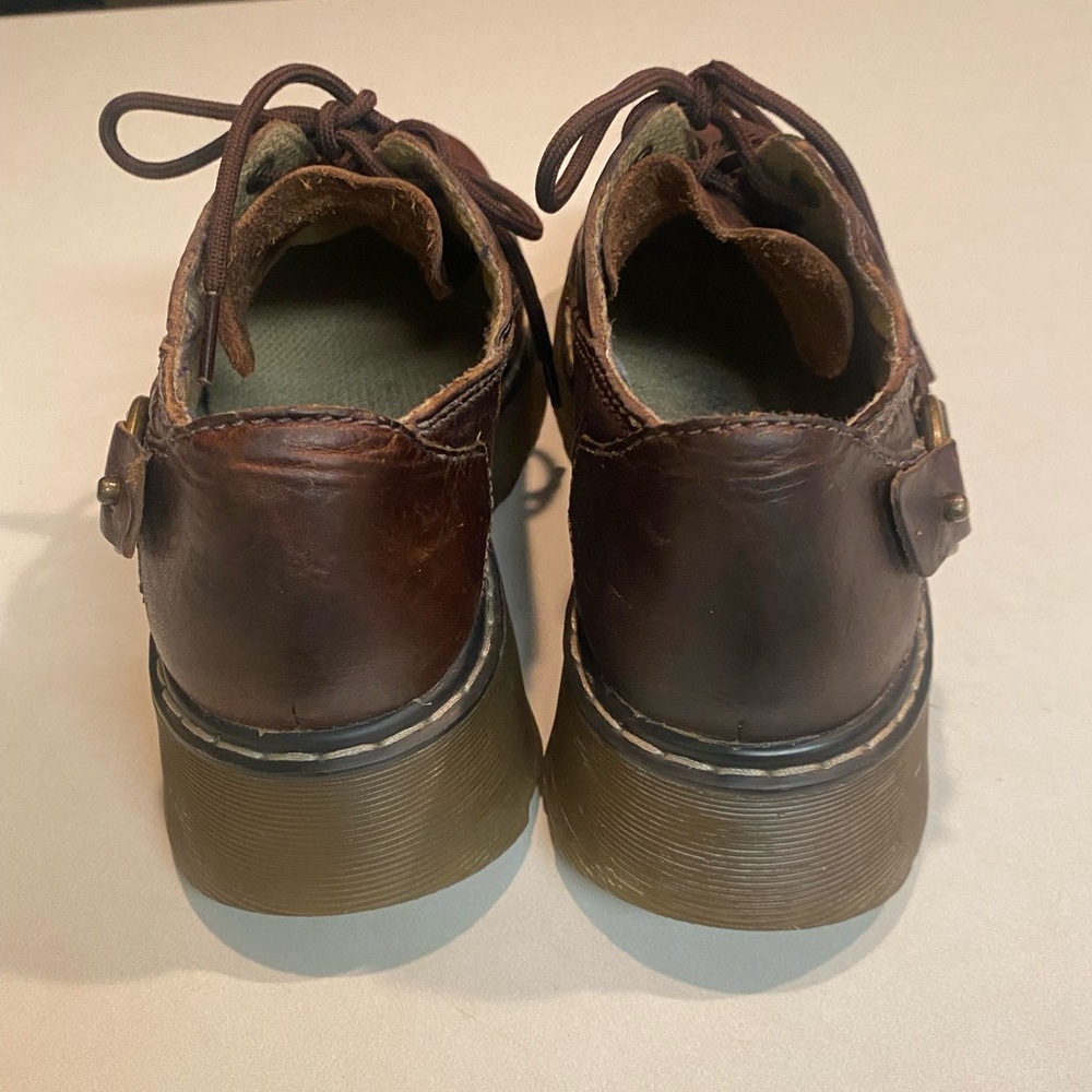DR. MARTENS DOCS SIGMA LEATHER SHOE RARE CHUNKY SZ 39 US 8 L  GUC - Picture 7 of 16